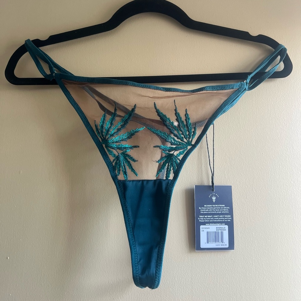 Thistle and Spire Brooklyn Haste Thong NWT